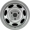 ALCAR Jante tôle 15 pouces - 3 Trous - 4,5x15 3x112 ET23,5 AL57 argent