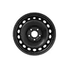 ALCAR Jante tôle 16 pouces - 5 Trous - 6,5x16 5x114,3 ET41 AL66 noir