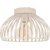 EGLO Mogano 3 Plafondlamp - E27 - Ø 28 cm - Zandkleur - Staal