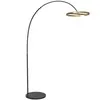 EGLO Brest Vloerlamp - LED - 180 cm - Zwart/Goud - Dimbaar