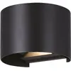 EGLO Calpino 3 Wandlamp - LED - IP54 - Binnen|Buiten - Zwart