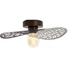 EGLO Swaby Plafondlamp - E27 - Ø 40 cm - Brons
