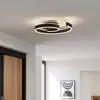 EGLO connect.z Andabaia-Z Smart Plafondlamp - 46.5 cm - Zwart/Wit - In...