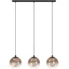 EGLO Ariscani 1 Hanglamp - E27 - 76.5 cm - Zwart/Koper