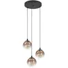 EGLO Ariscani 1 Hanglamp - E27 - Ø 42.5 cm - Zwart/Koper