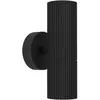 EGLO Tomelloso Wandlamp Buiten - GU10 - 20 cm - Zwart