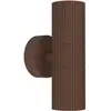 EGLO Tomelloso Wandlamp Buiten - GU10 - 20 cm - Donkerbruin