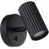 EGLO Portillo Wandlamp - GU10 - 11 cm - Zwart