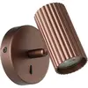 EGLO Portillo Wandlamp - GU10 - 11 cm - Brons