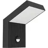 EGLO Grottazzolina Wandlamp Buiten - Sensor - LED - 17.5 cm - Zwart/Me...