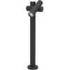 EGLO Fossignano Staande lamp Buiten - LED - 70 cm - Zwart/Helder - Kan...