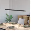 EGLO Lisciana Hanglamp - LED - 126 cm - Grijs/Bruin/Wit - Dimbaar