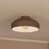 EGLO Mogano Plafondlamp - E27 - Ø 40 cm - Mokka