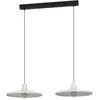 EGLO Miniere Hanglamp - E27 - 99,5 cm - Grijs/Zwart