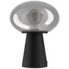 EGLO Madonnina Tafellamp - E27 - 32,5 cm - Zwart|Grijs - Ombre - Glas