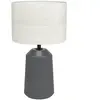EGLO Capalbio Tafellamp - E27 - 41 cm - Grijs/Zandkleur - Keramiek
