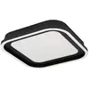 EGLO Plafonnier LED Tirrenara, lampe de plafond dimmable avec télécomm...