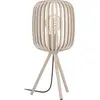 EGLO Romazzina Tafellamp - E27 - Ø 20 cm - Driepoot - Zandkleur