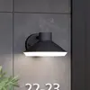 EGLO Applique murale extérieure LED Ninnarella, lampe de façade avec é...