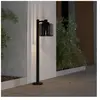 EGLO Selinus Staande lamp buiten - E27 - Staal|Glas - Zwart