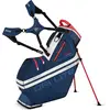 Big Max Dri Lite Hybrid Tour 2 - Waterwerende Golftas - Standbag - Navy Rood