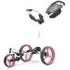 Big Max Blade Trio Golftrolley - Golfkar - Wit Roze