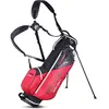 Big Max Dri Lite Seven - Waterdichte Golftas - Standbag - Zwart Rood