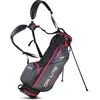 Big Max Dri Lite Seven - Waterdichte Golftas - Standbag - Zwart Rood