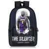 Sac à Dos NBA LeBron James pour Enfants Cadeaux pour Garçon (SD1174) 2...
