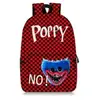 Sac à dos Poppy Playtime pour Enfants Cadeaux pour Garçon (SD1546) 28*14*47 cm Rouge