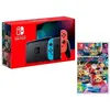 Nintendo Switch console Rouge Néon/Bleu Néon32Go + Mario Kart 8 Deluxe
