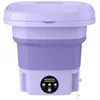 Machine à laver pliable - OEMG - Mini 8L - Violet - USB - 10W