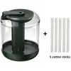 Couleur vert-5pc  Humidificateur d'Air de Grande Capacité, AVEC Batterie rechargeable de 2000MAH, Diffuseur d