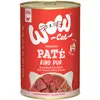 WOW Cat Adult 6 x 400 g pour chat - pur boeuf