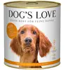 6x 800g Dog's Love Adult dinde nourriture pour chien humide