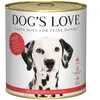 6x 800g Dog's Love Adult boeuf nourriture pour chien humide