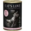 Cat's Love 6 x 400 g pour chat - Junior poulet