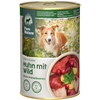 6x 400g Pure Nature Adultpoulet, gibier, boeuf nourriture humide pour chien