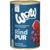 6x 400g WOW Pur boeuf nourriture pour chien humide