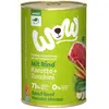 6x 400g WOW Adult boeuf nourriture pour chien humide