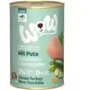6x 400g WOW Adult dinde nourriture pour chien humide