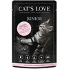 Cat's Love 12 x 85 g pour chat - Junior poulet