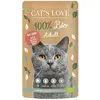 Cat's Love Bio 6 x 100 g pour chat - boeuf bio
