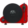 Platines vinyle hi-fi Pro-Ject Vertical Turntable E droitier OM5e Rouge