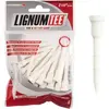 LONGRIDGE Lignum Lot de 16 Tees Blanc 62 mm