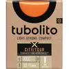 Tubolito Chambre à air X-Tubo - City/Tour - 700c/28" - Valve Schraeder Orange