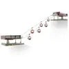 1:87 Jaegerndorfer 82496 Kabelbaan D-line Rood/Zwart 6 Omega V +1 Stu....