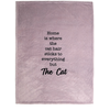 TIAKI Couverture pour chats "Home" taupe 75x100cm