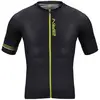 Brn Maillot à Manches Courtes Cross