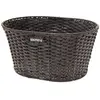 Brn Panier Vintage Eco Leather Oval